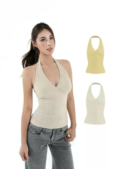 Elle| Everyday Halter Knit Top