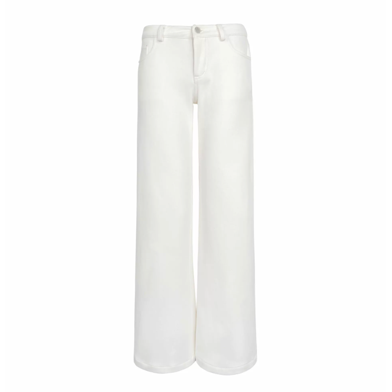 Elle | Low-Rise Wide Leg Jeans