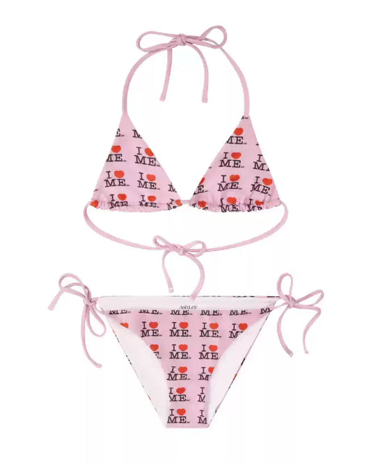 Elle | “I Love Me” Triangle Bikini Set
