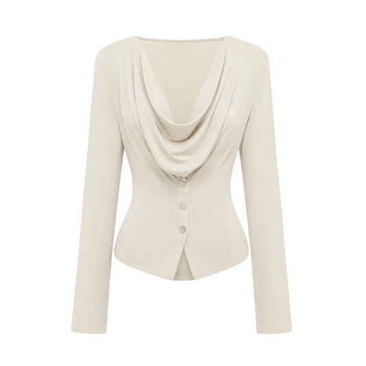 Elle | Milla Off Shoulder Draped Top