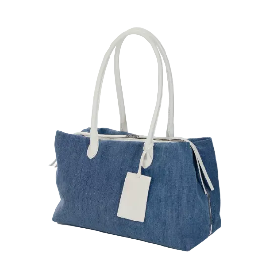 Parachute Nylon Multi-Compartment Tote Bag