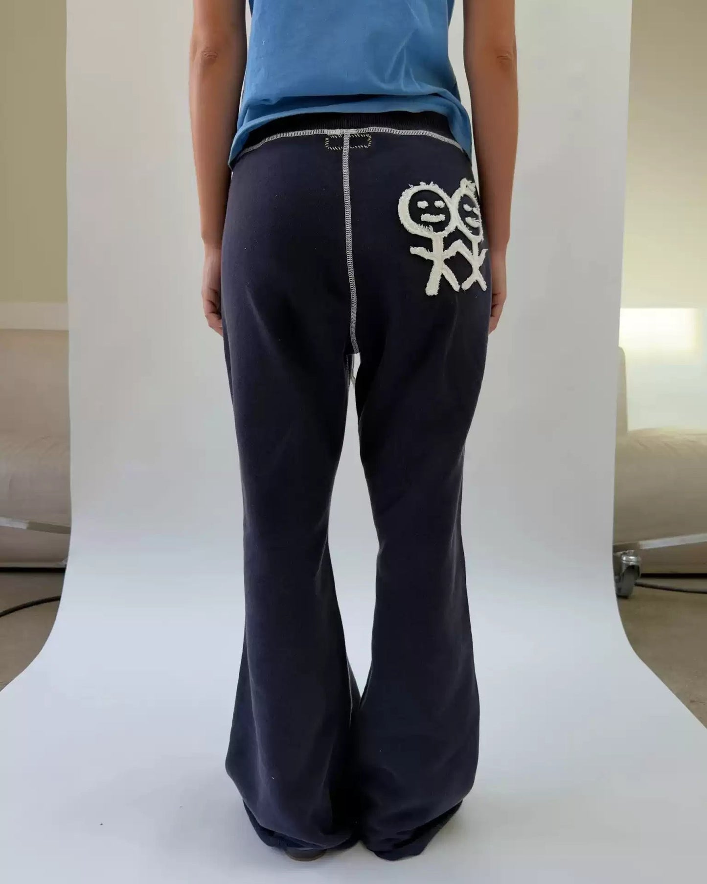Elle | PN01 Cotton Graphic Sweatpants