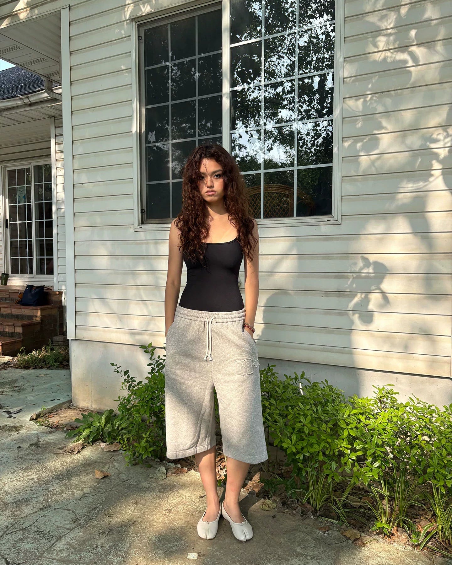 IMSORRY | Embroidered Lounge Shorts