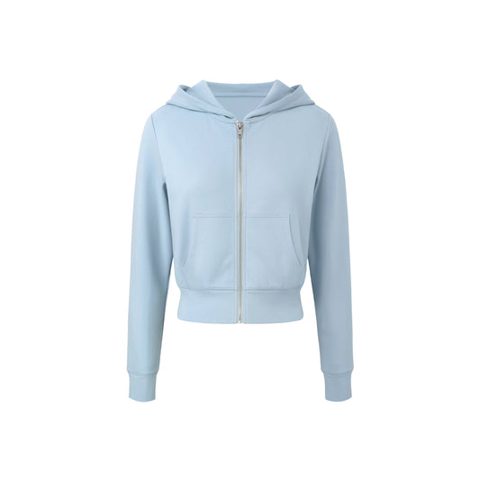 Everyday | Cropped Zip-Up Hoodie