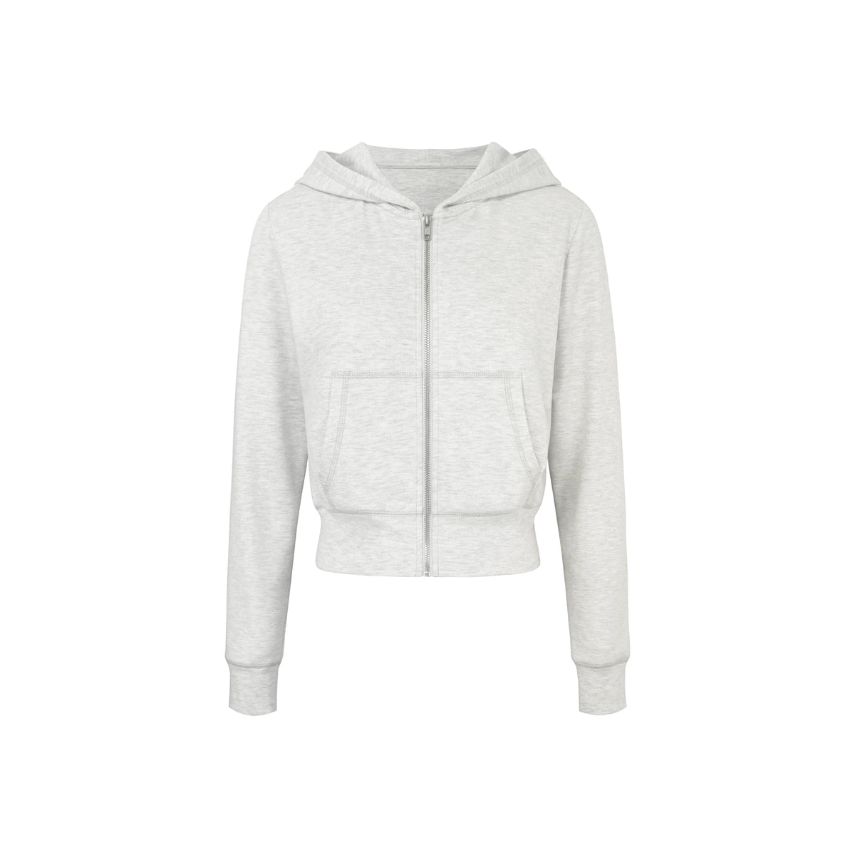 Everyday | Cropped Zip-Up Hoodie