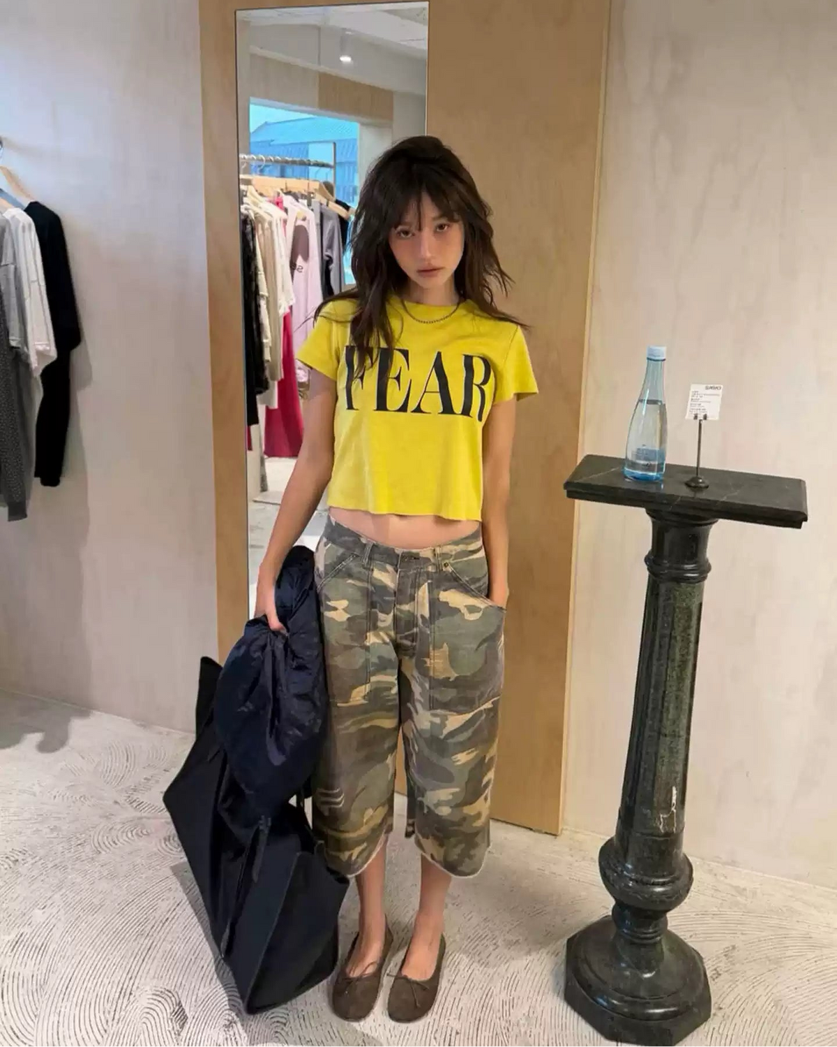 Fear Crop Tee