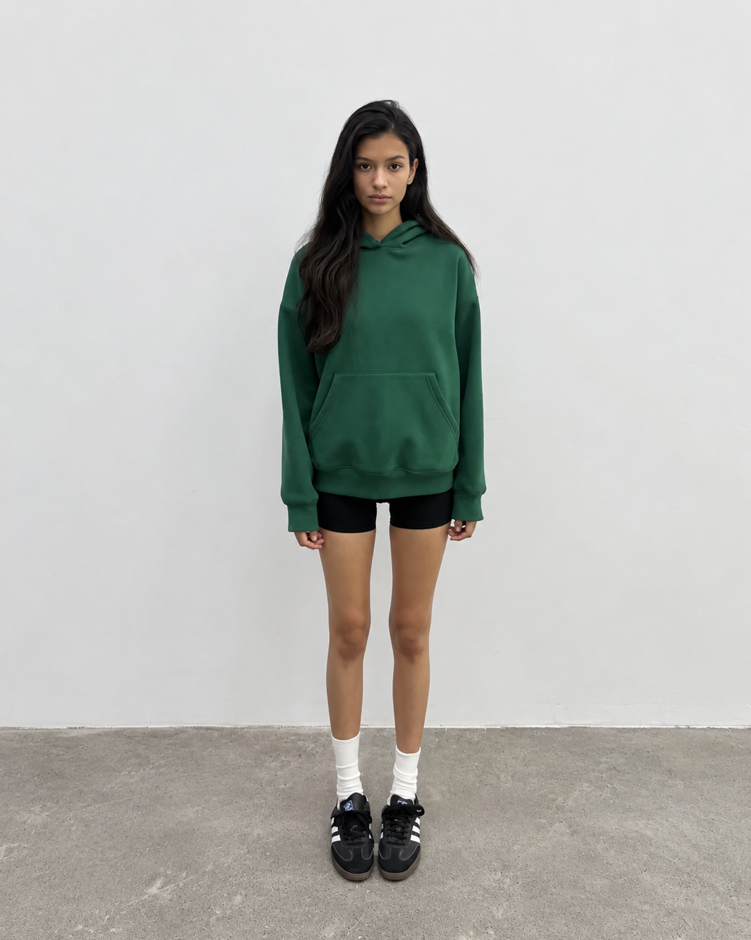 Fleece-Lined Oversized Hoodie