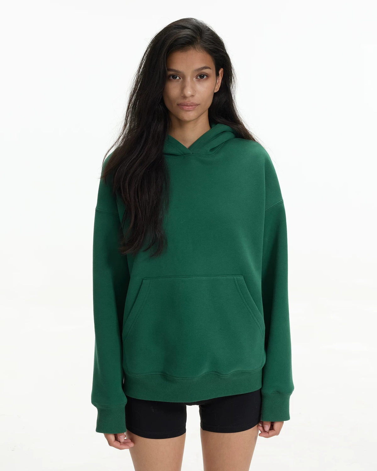 Fleece-Lined Oversized Hoodie