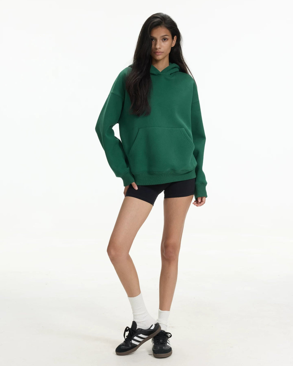Fleece-Lined Oversized Hoodie