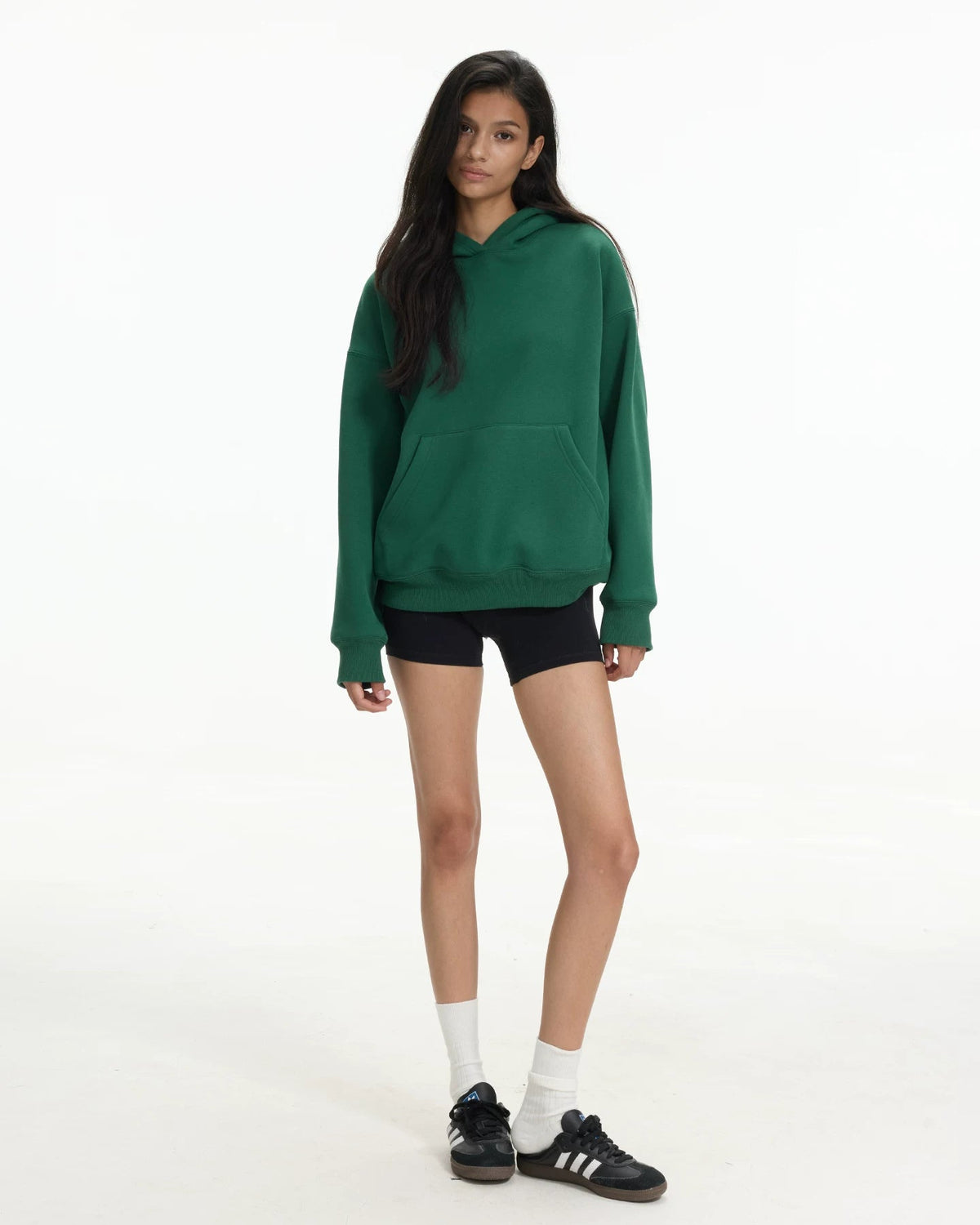 Fleece-Lined Oversized Hoodie
