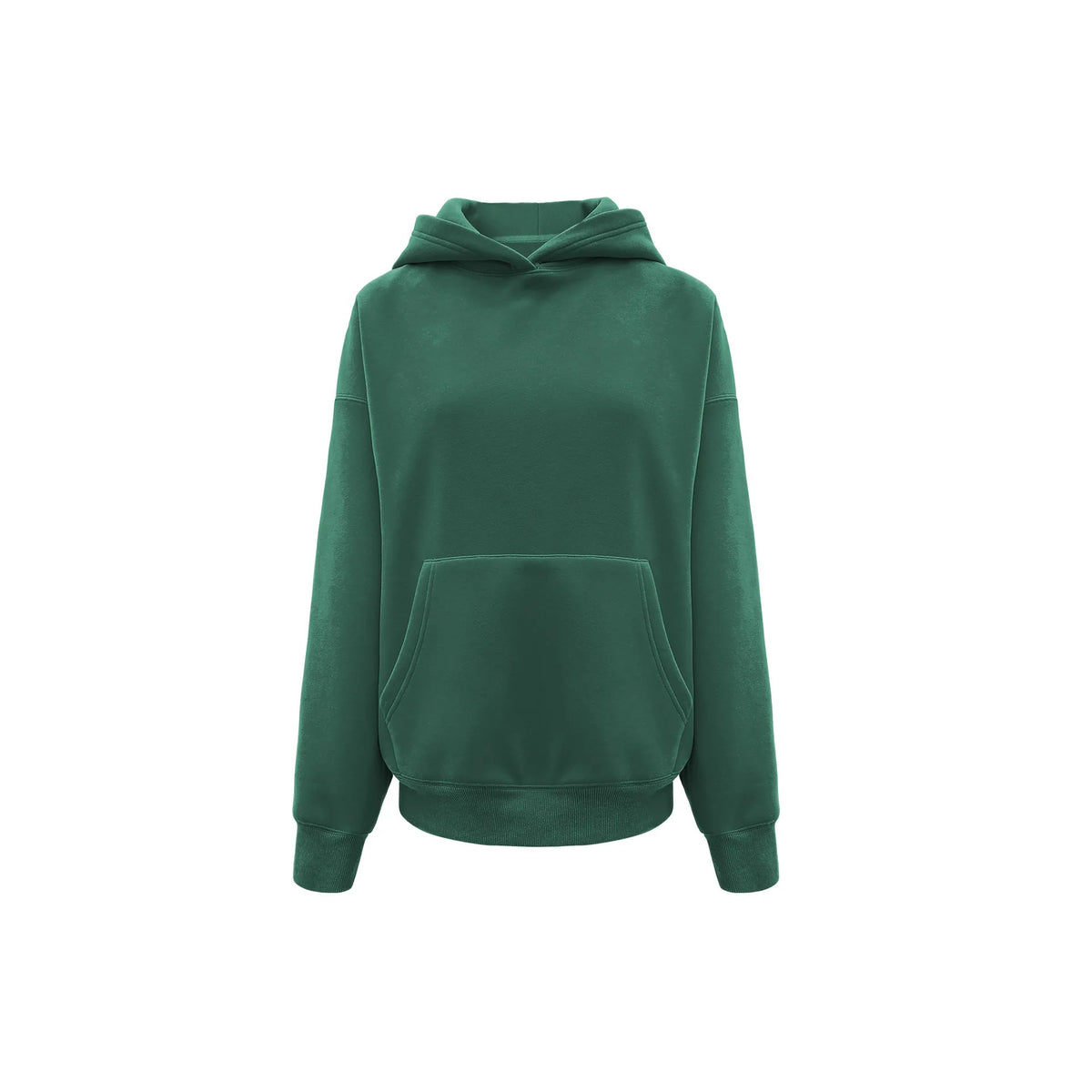 Fleece-Lined Oversized Hoodie