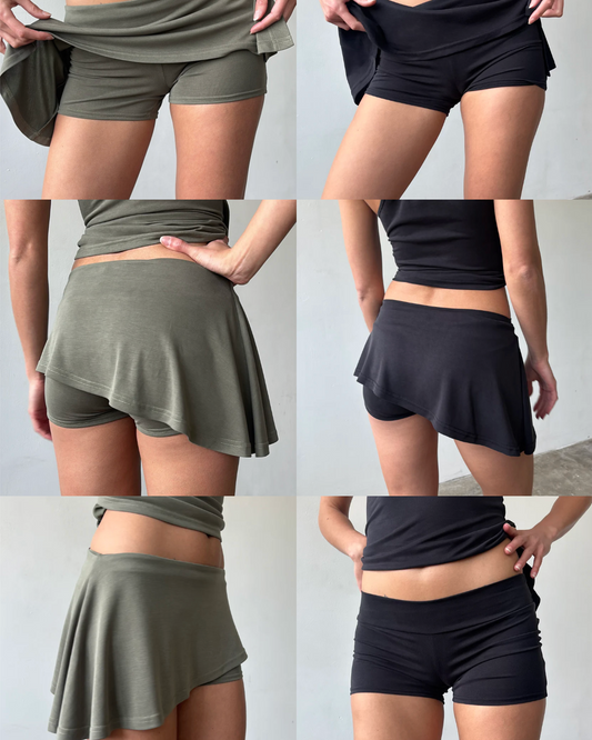 Gymwear | Martine Detachable 2-Piece Skort
