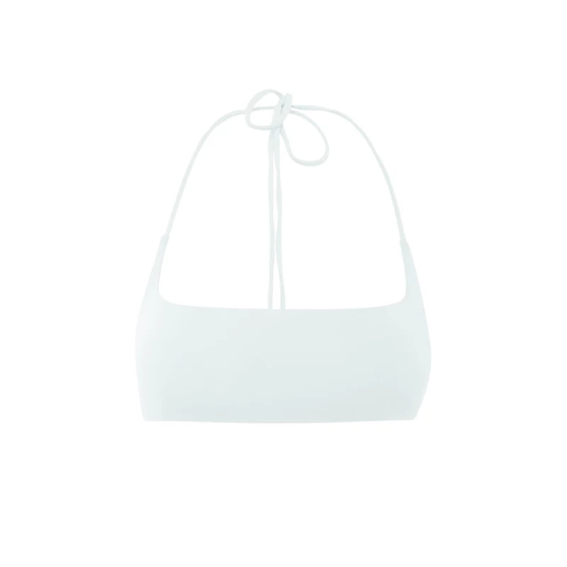 Gymwear | Trapeze Halter Open-Back Sports Bra