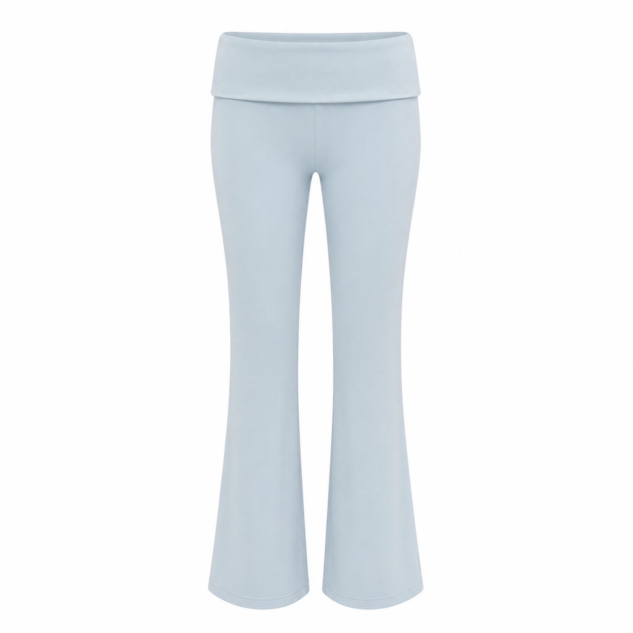 Gymwithelle | Foldover Flare Yoga Pants