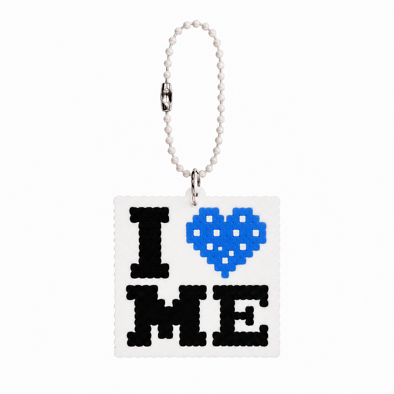 Elle Handmade | I ❤️ ME Handmade Pixel Bead Bag Charm