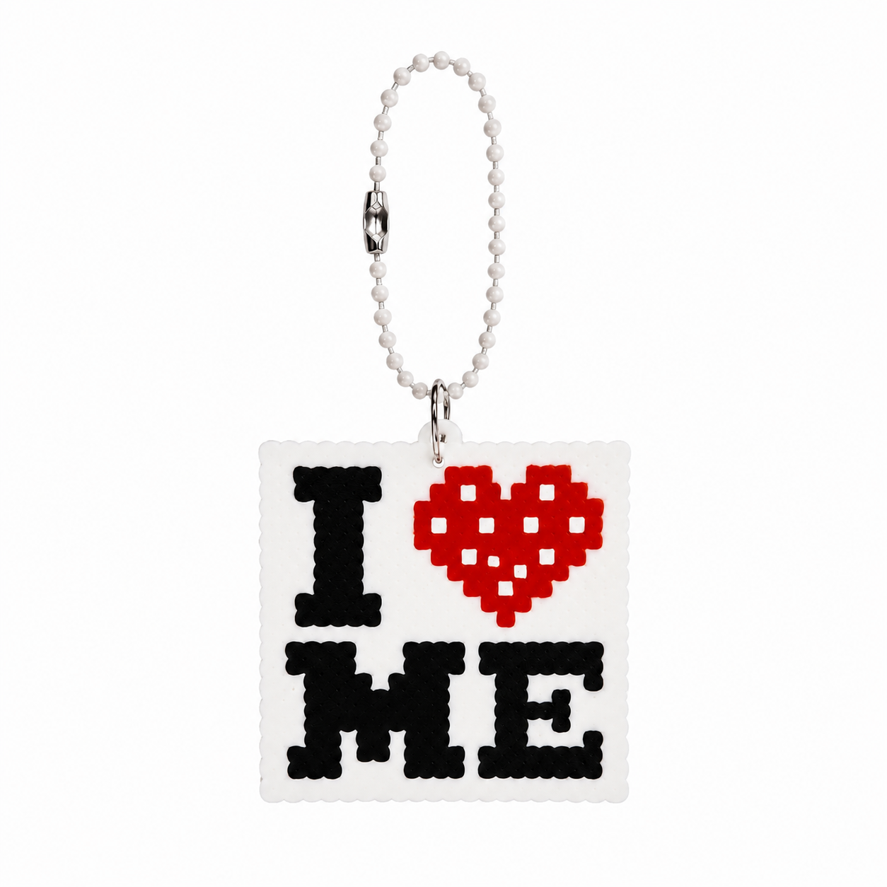 Elle Handmade | I ❤️ ME Handmade Pixel Bead Bag Charm