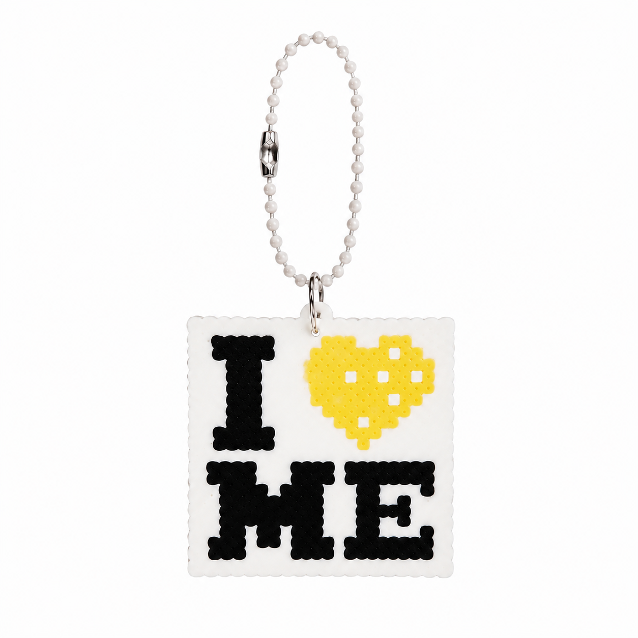 Elle Handmade | I ❤️ ME Handmade Pixel Bead Bag Charm