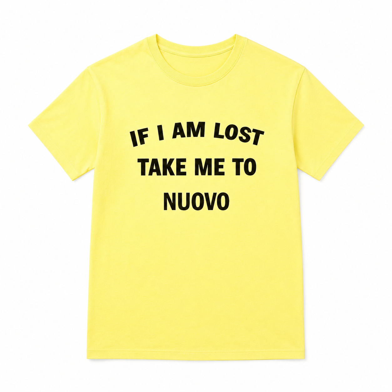 Elle | “If I’m Lost” Flocked Graphic Tee