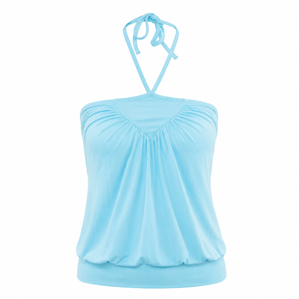 Elle | Isla Halter Ruched Top