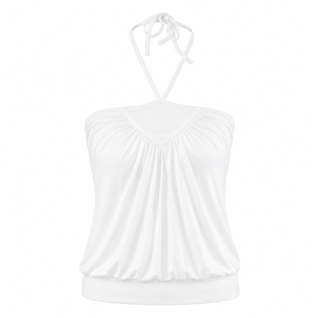 Elle | Isla Halter Ruched Top