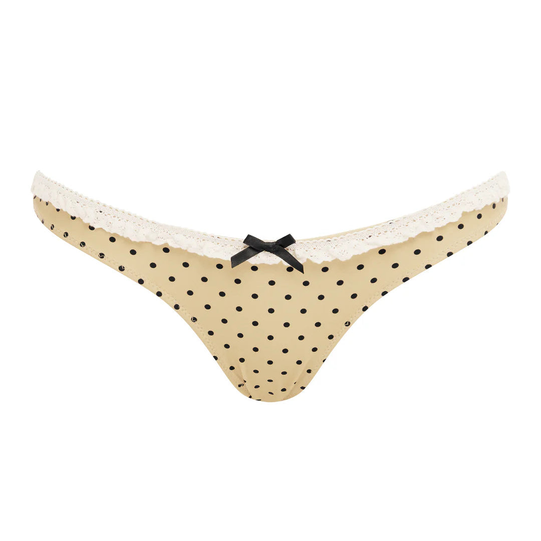 Elle | Jeanie Polka Dot Underwire Bikini Set