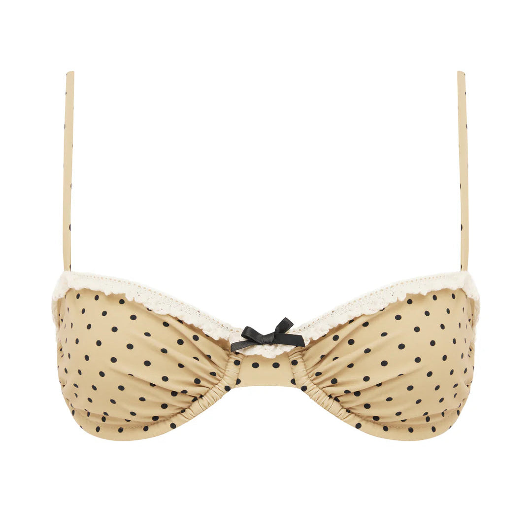 Elle | Jeanie Polka Dot Underwire Bikini Set
