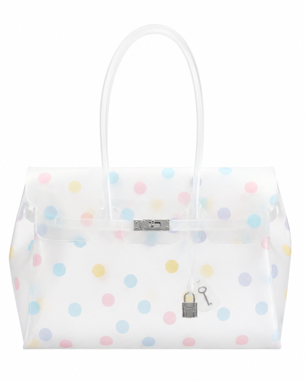 Elle | Jelly Firkin 35 Polka Dot Bag