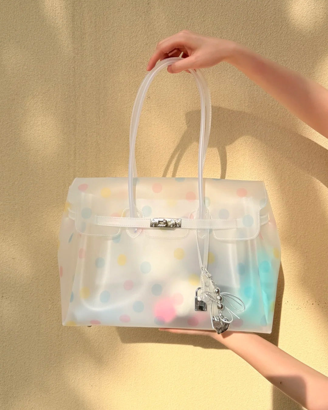 Elle | Jelly Firkin 35 Polka Dot Bag