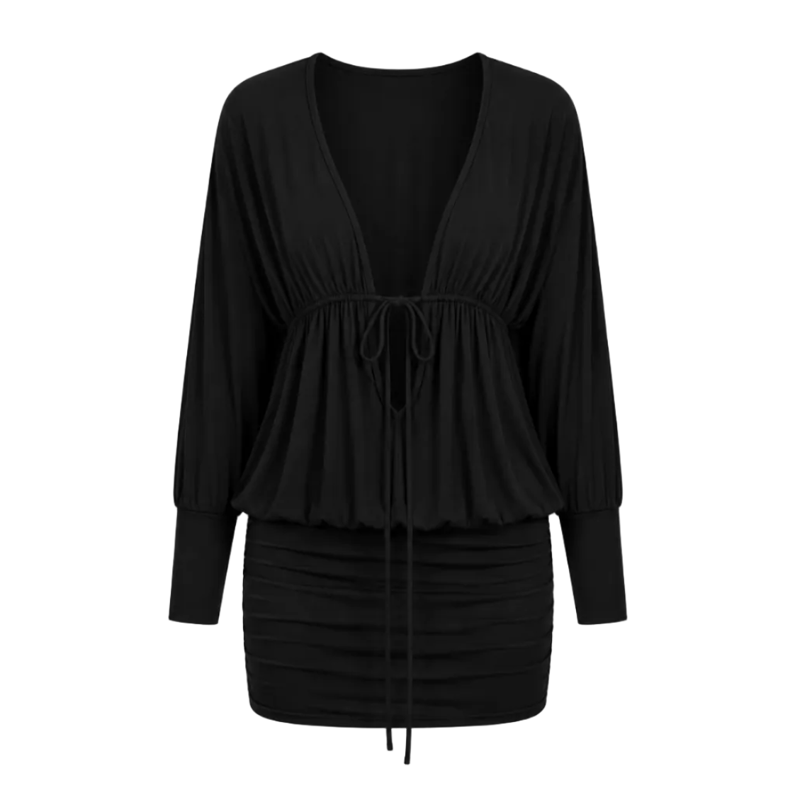Elle | Lounge Tie Mini Dress