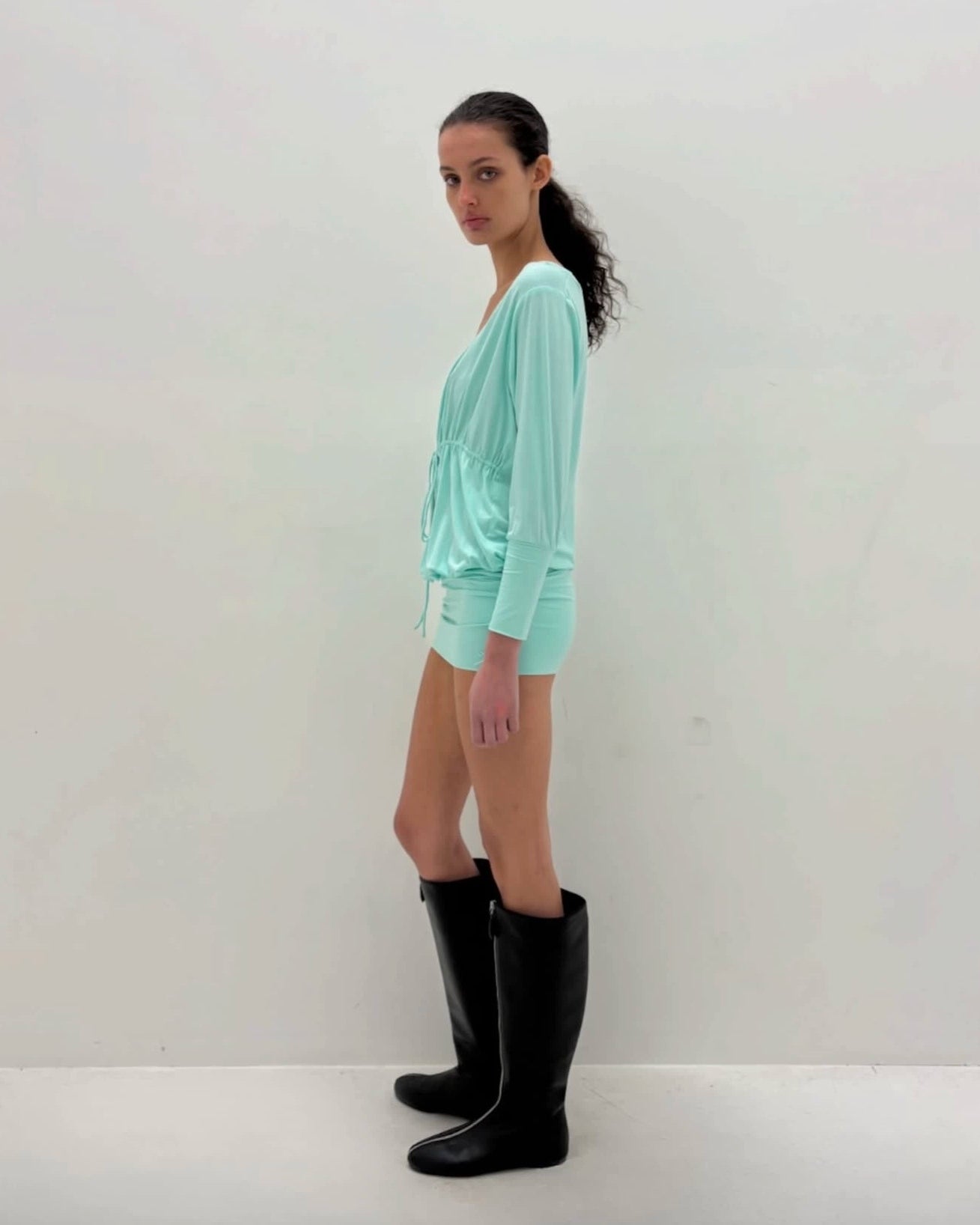Elle | Lounge Tie Mini Dress