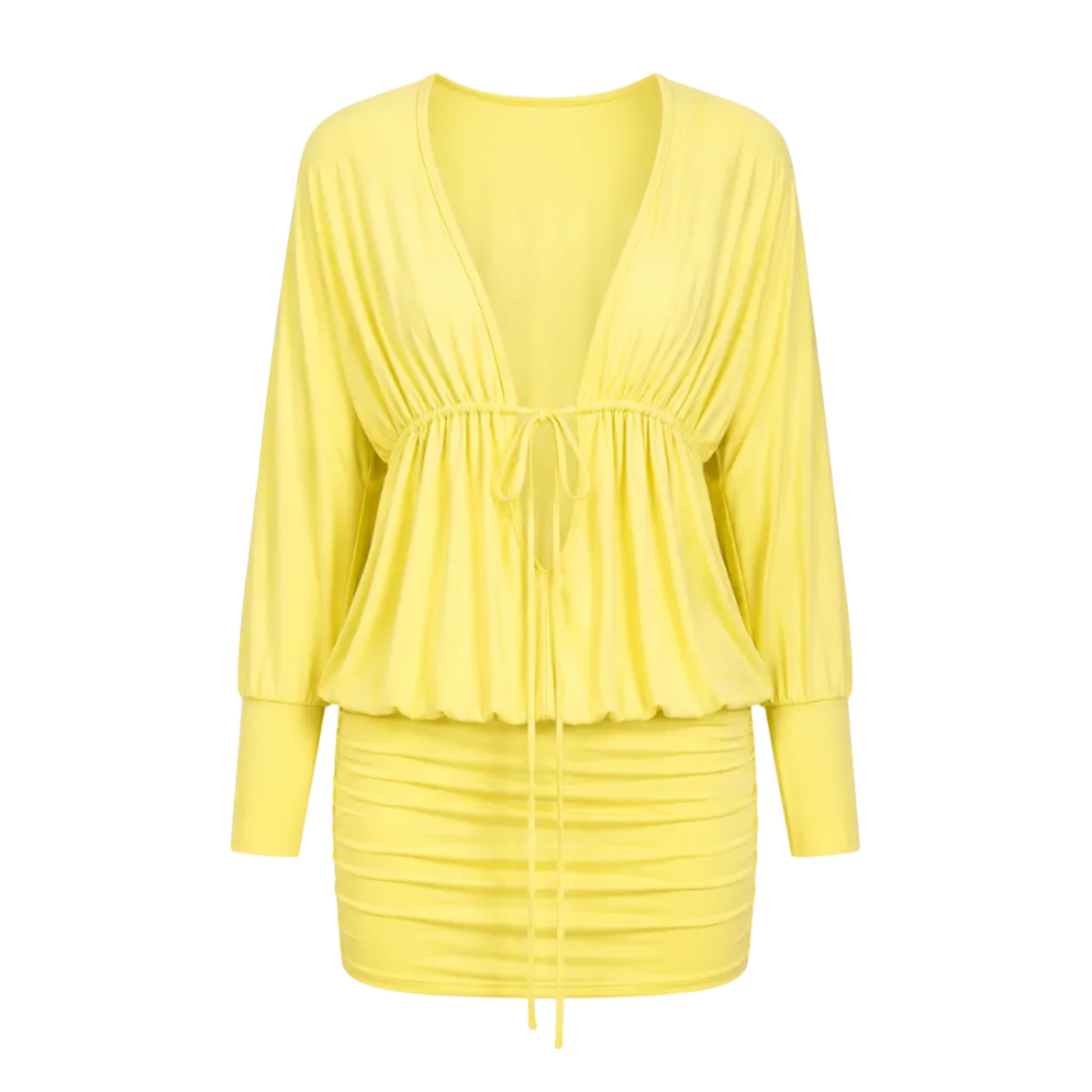 Elle | Lounge Tie Mini Dress