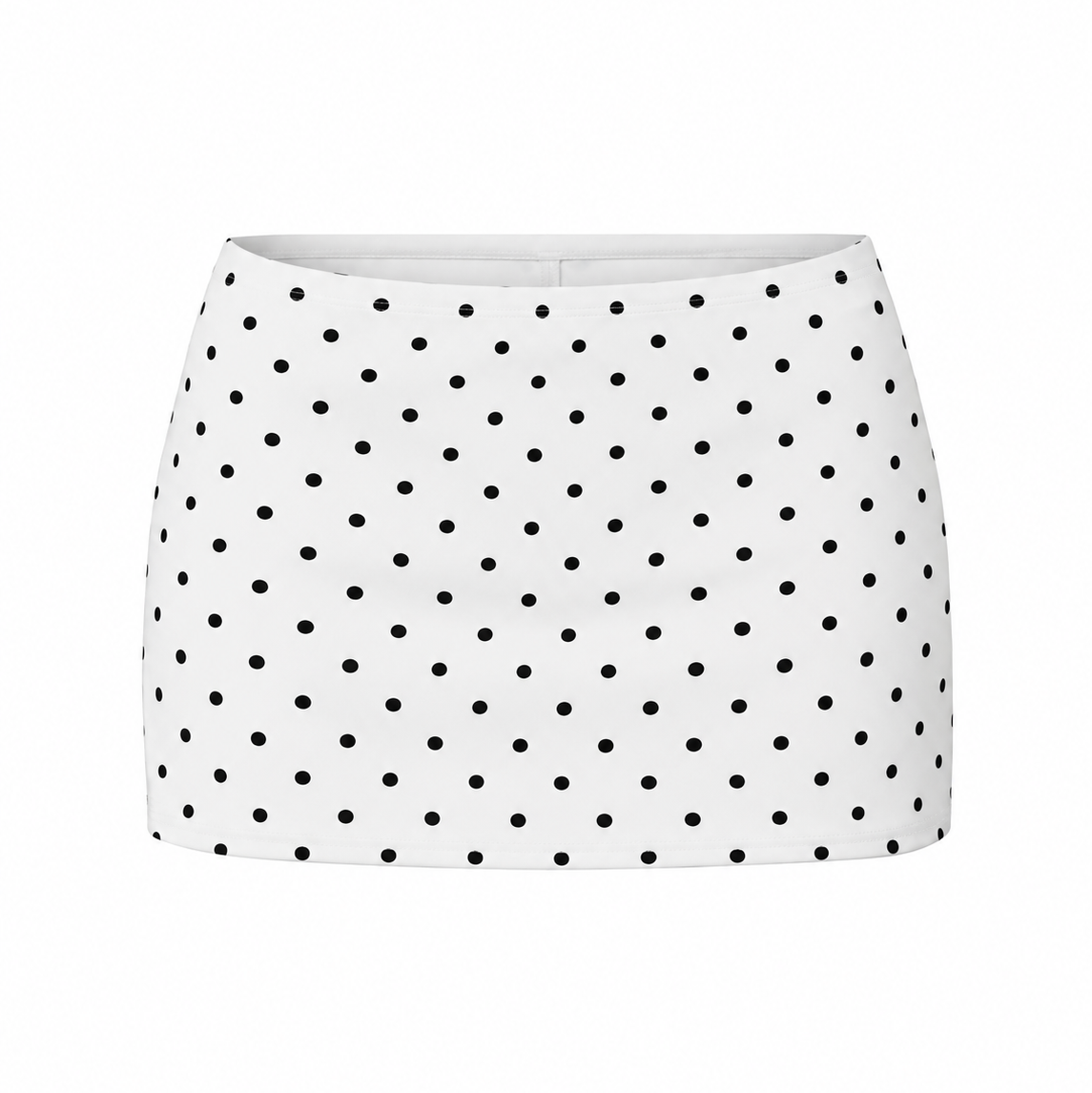 Low Rise Built-In Shorts Mini Skirt