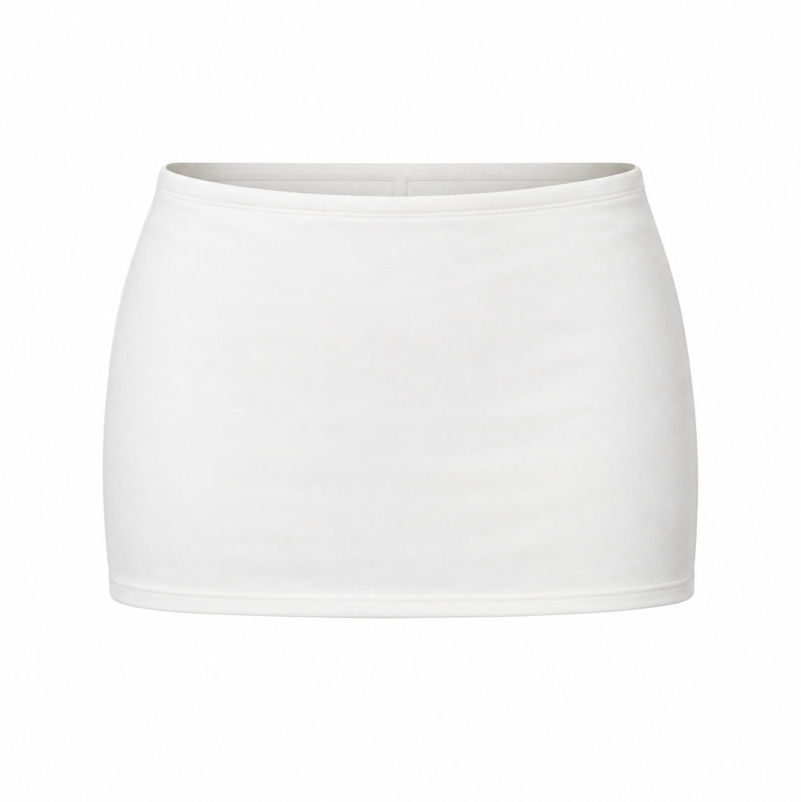 Low Rise Built-In Shorts Mini Skirt