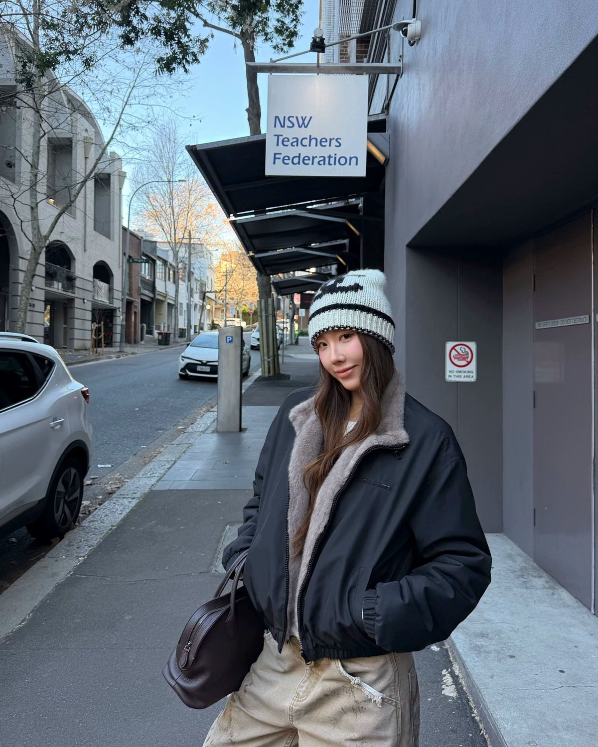 Luxe Reversible Faux Fur Bomber Jacket