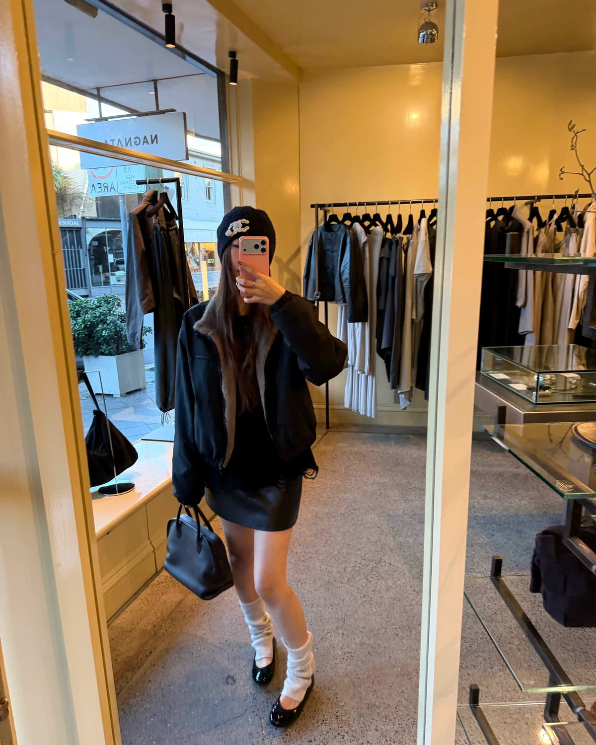 Luxe Reversible Faux Fur Bomber Jacket