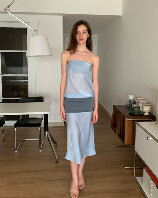 SOFTROZEE | The Melt Panel Dress