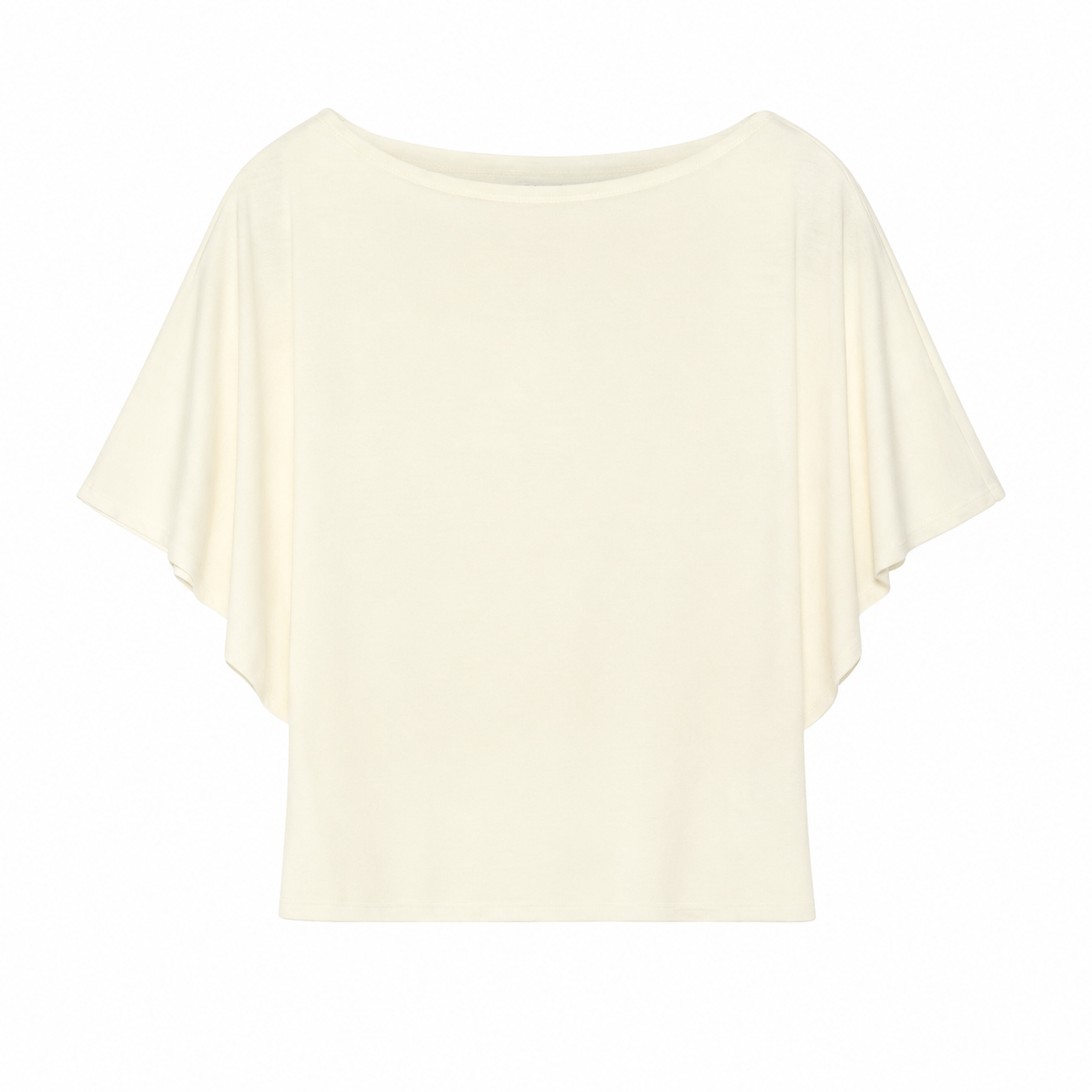 Elle | Mila Off Shoulder Draped Batwing Tee