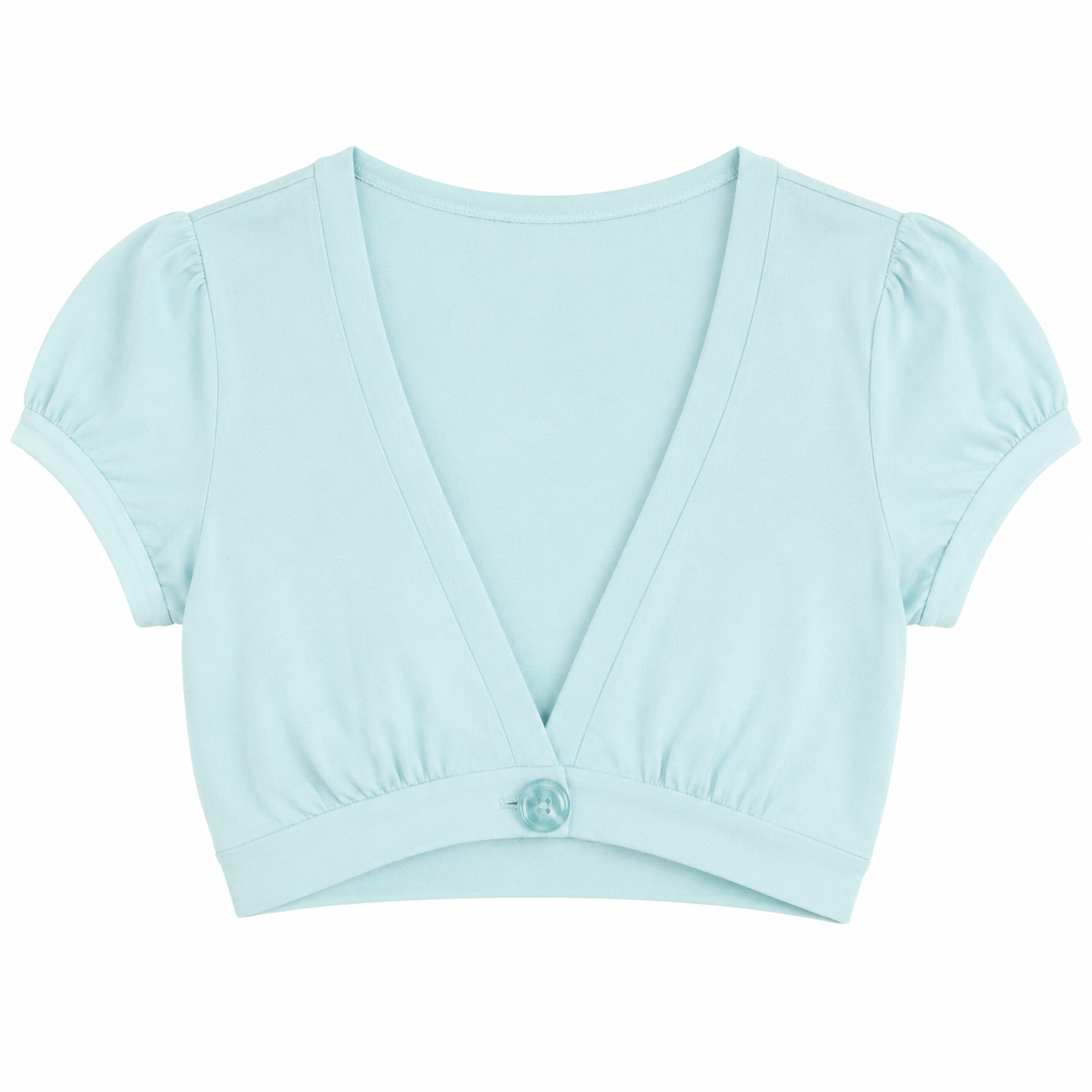 Elle | Mimi Cropped Button Top