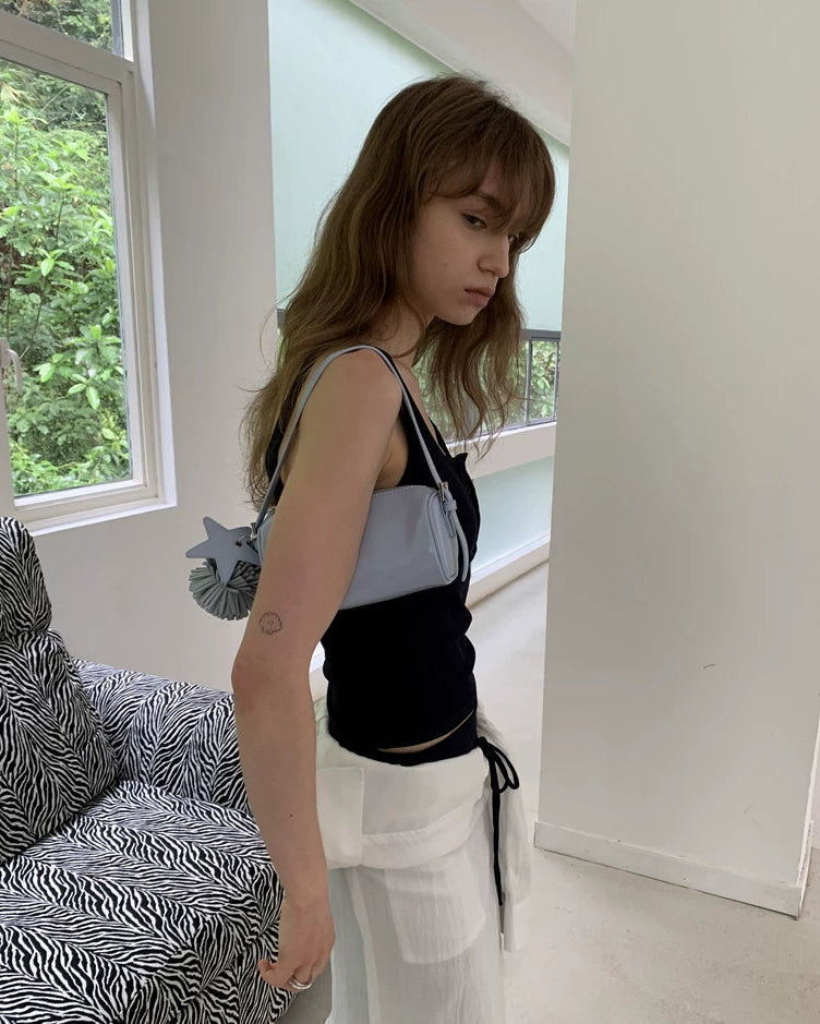 Elle | Mini Barrel Charm Bag