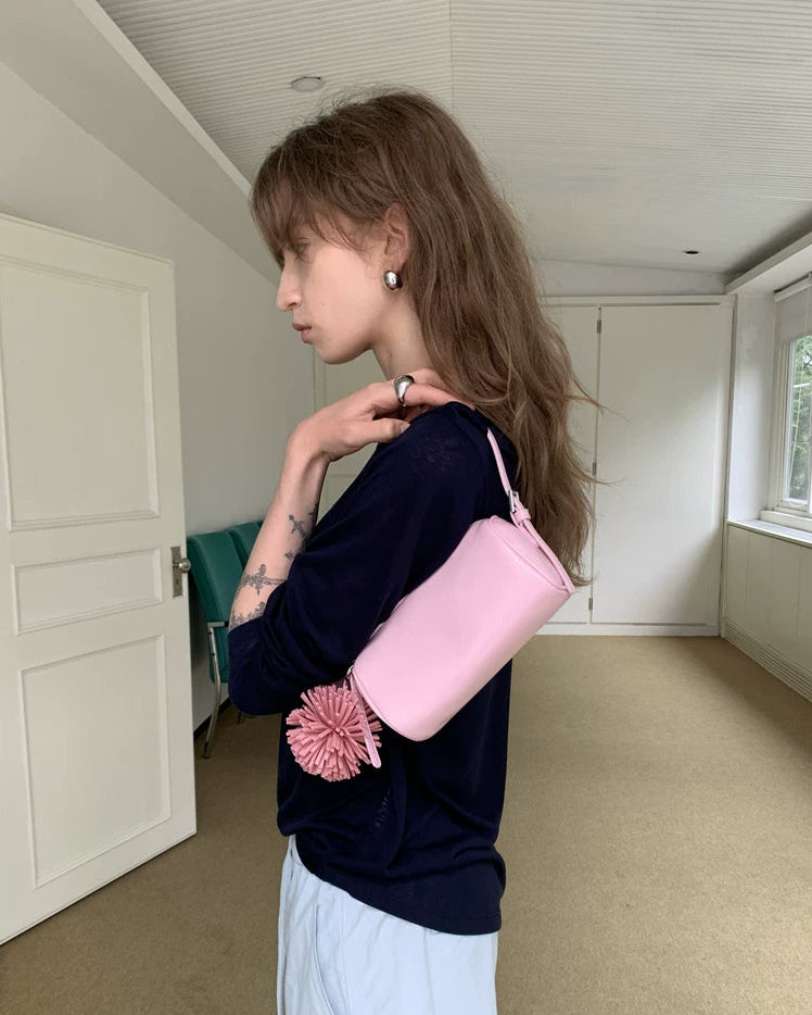 Elle | Mini Barrel Charm Bag
