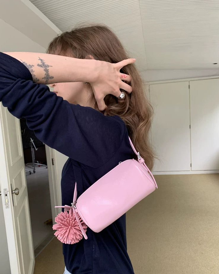 Elle | Mini Barrel Charm Bag