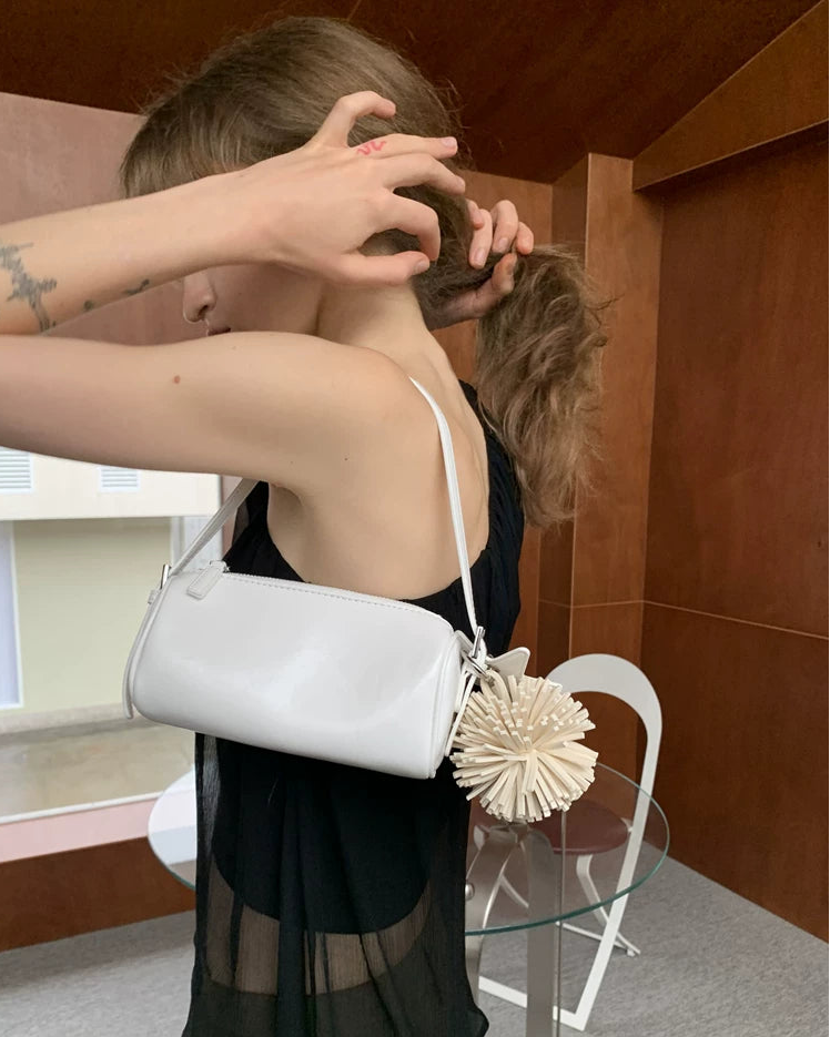 Elle | Mini Barrel Charm Bag