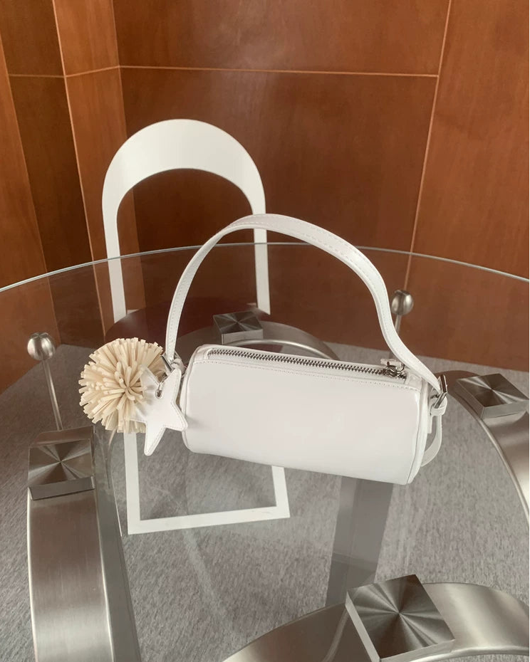 Elle | Mini Barrel Charm Bag