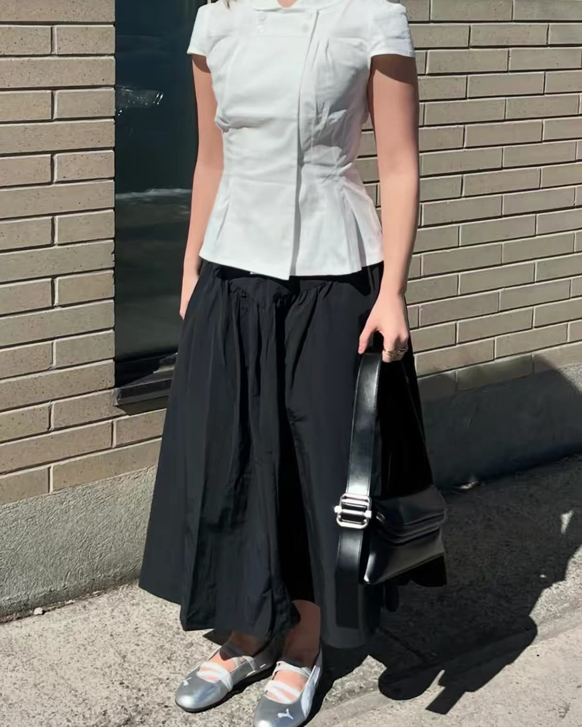 Elle Curate | Missy Asymmetric Blouse