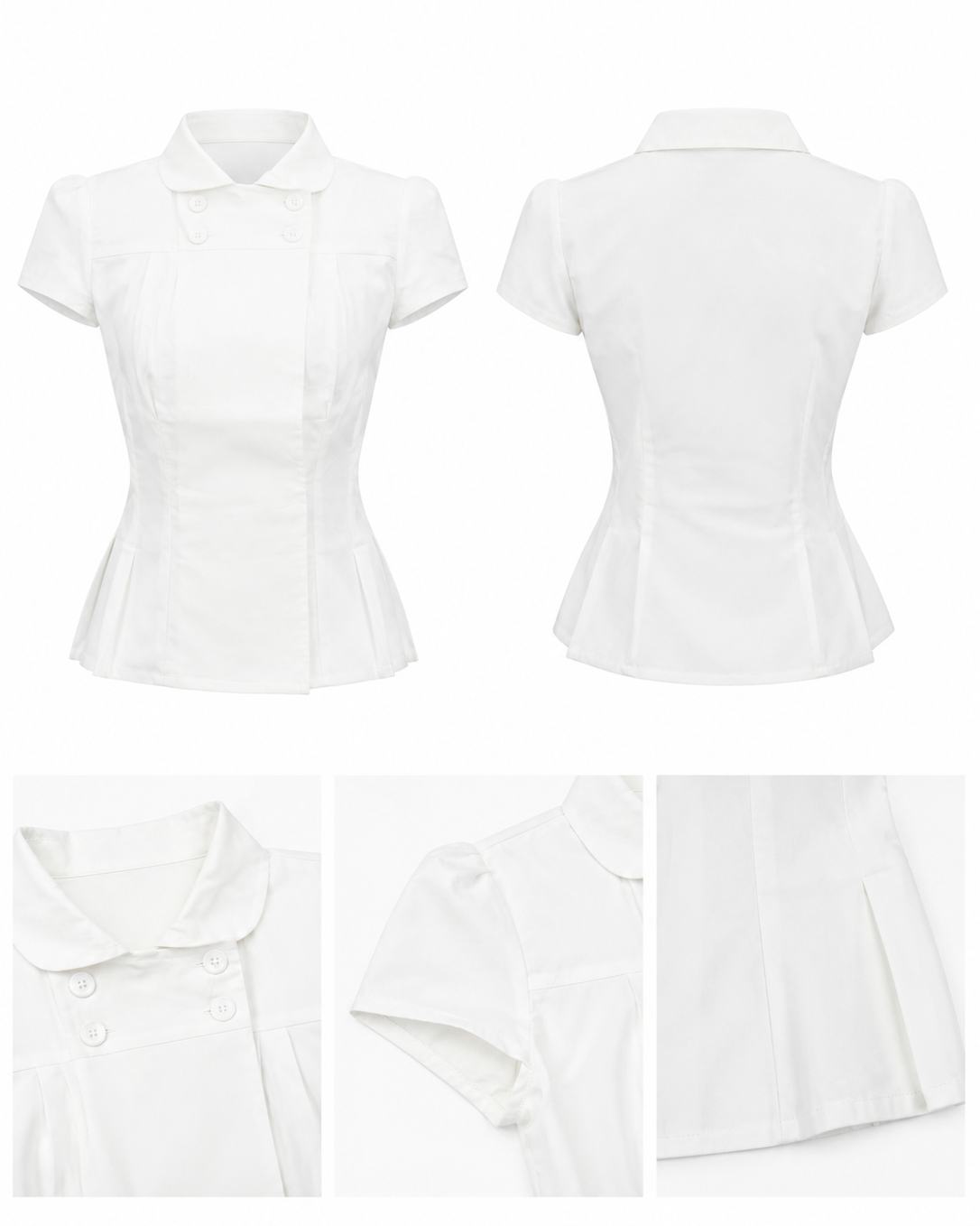 Elle Curate | Missy Asymmetric Blouse