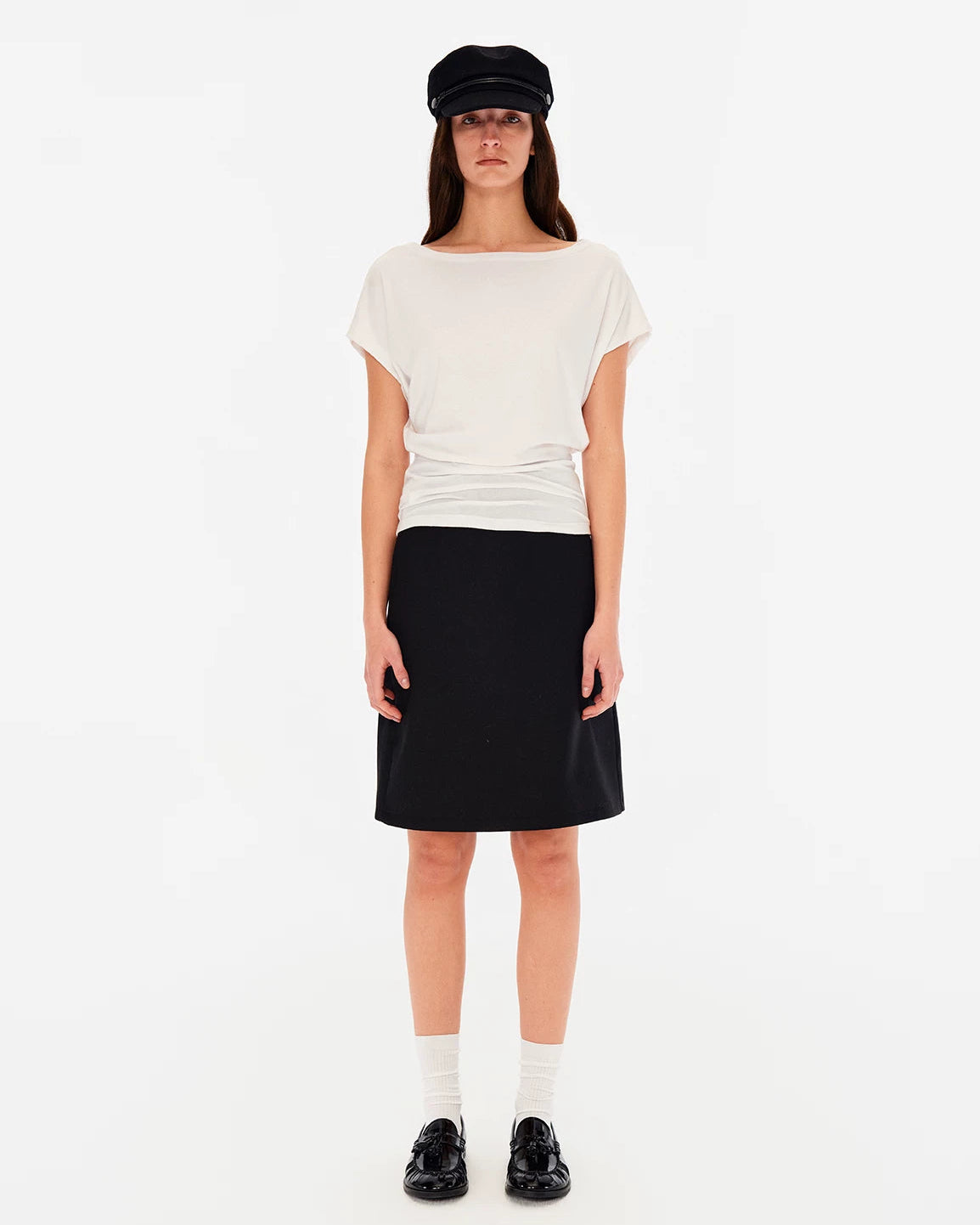 Multi-Way Modal Off Shoulder Relaxed Tee