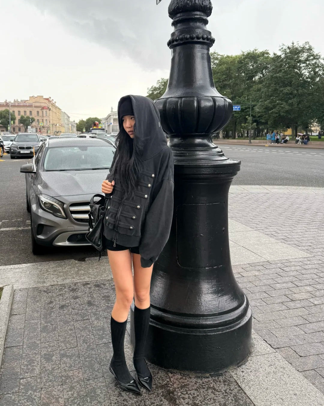 Napoleon Washed Military Hoodie