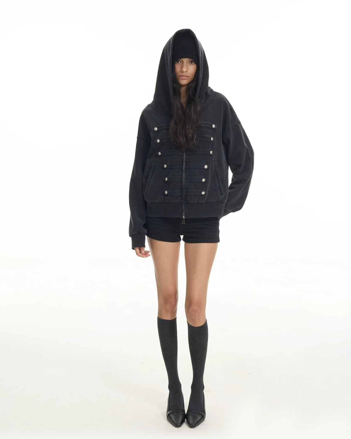 Napoleon Washed Military Hoodie