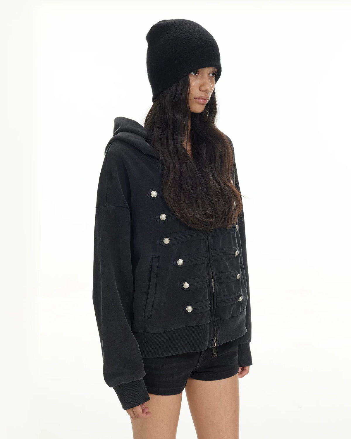 Napoleon Washed Military Hoodie