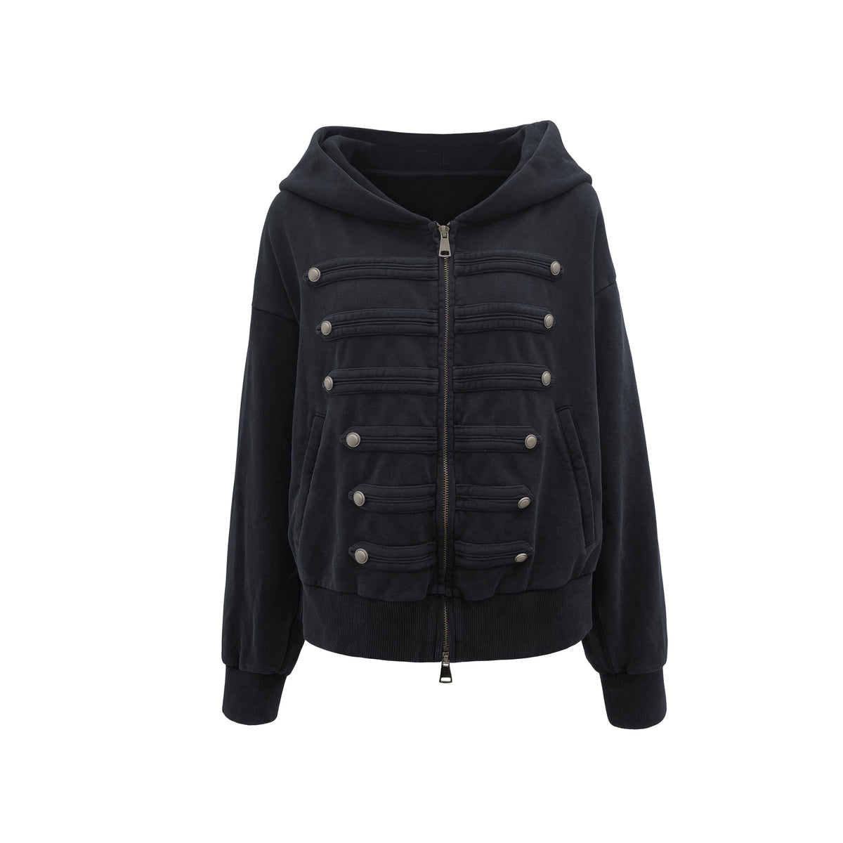 Napoleon Washed Military Hoodie